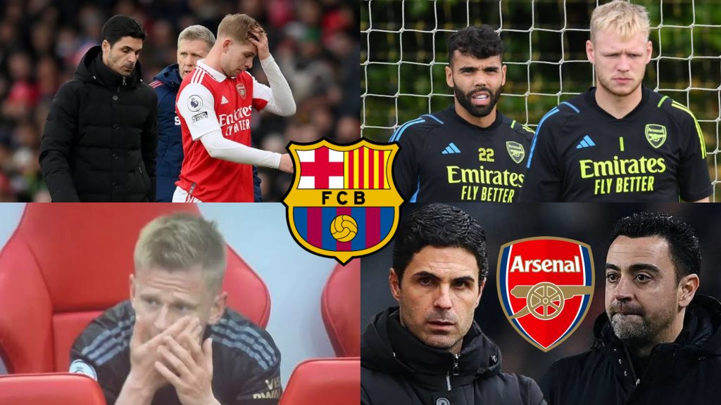Arsenal ready to sell four important players to Barcelona and Juventus in January as Mikel Arteta and Edu make £80m transfer plans for new striker