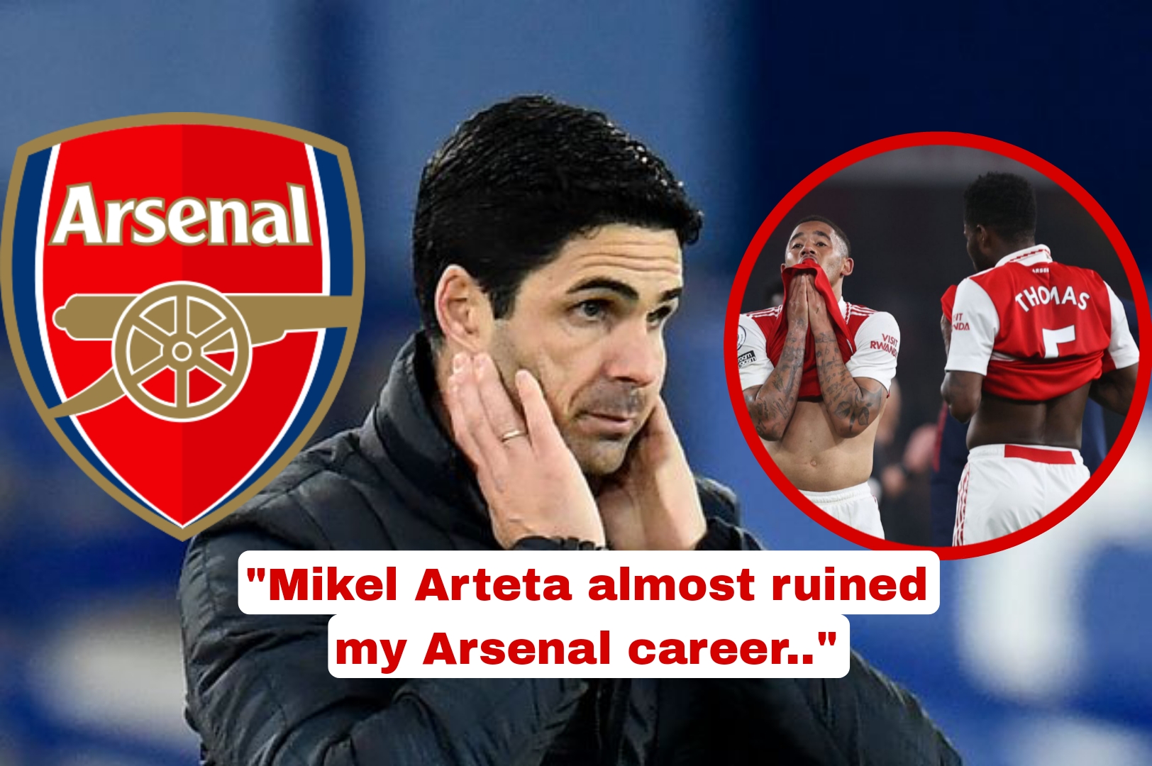“Stop wasting your talent at that club”; Premier League legend tells Arsenal star he has ‘no future’ under Mikel Arteta and must leave the club this month