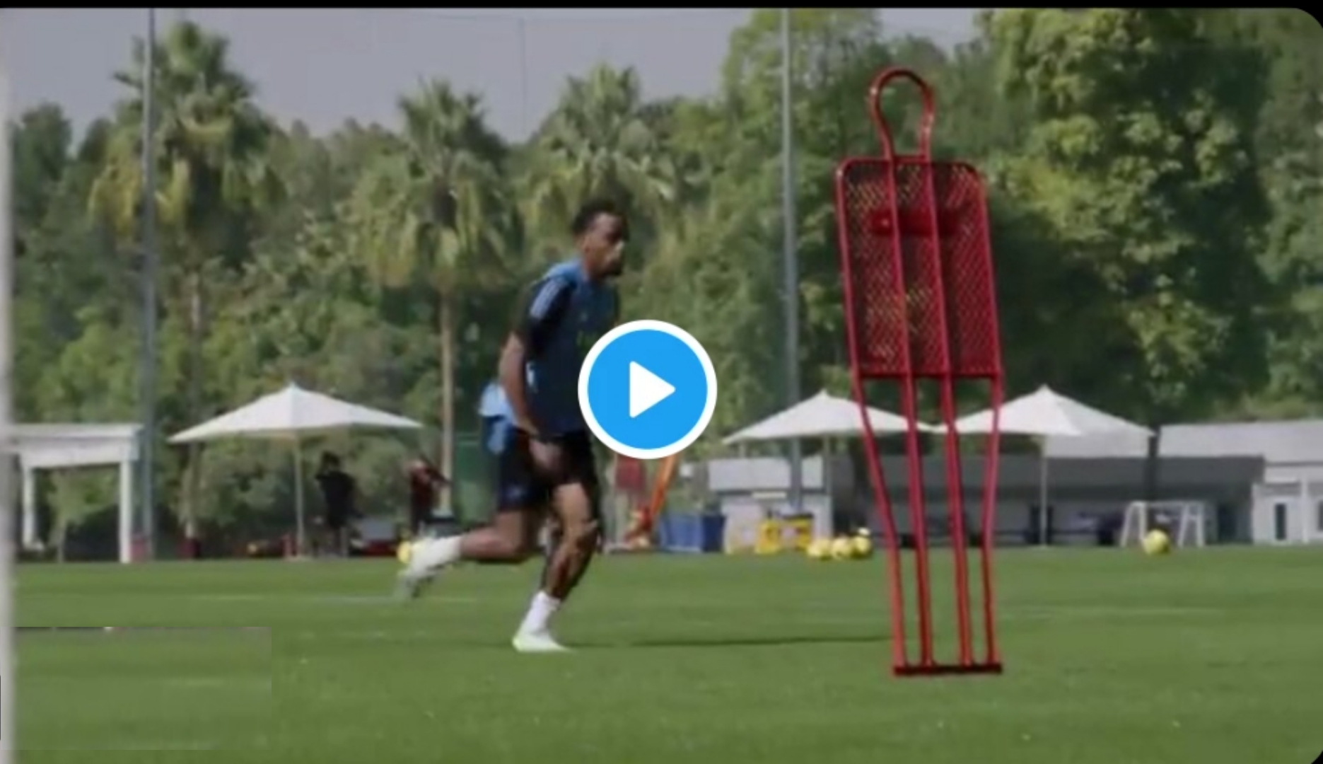 ‘Like a new signing’: Jurrien Timber back on the grass as he dribbles paste three players to score a goal in Arsenal’s training camp in Dubai… SEE VIDEO